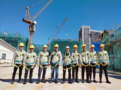 Sinh viên ngành Xây dựng BDU - Đào tạo thực chiến từ giảng đường đến công trường